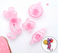 Набор печатей для марципана и теста "Праздник", 4 шт Изображение Набор печатей для марципана и теста "Праздник", 4 шт